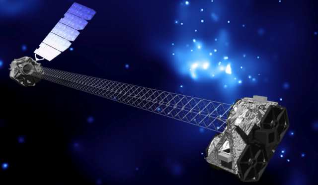 NuSTARの想像図 NuSTAR