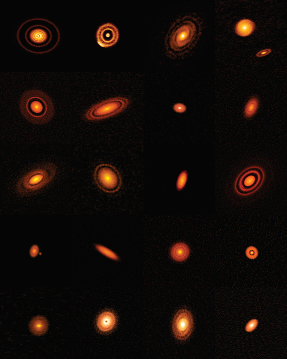 20の原始惑星系円盤 20の原始惑星系円盤