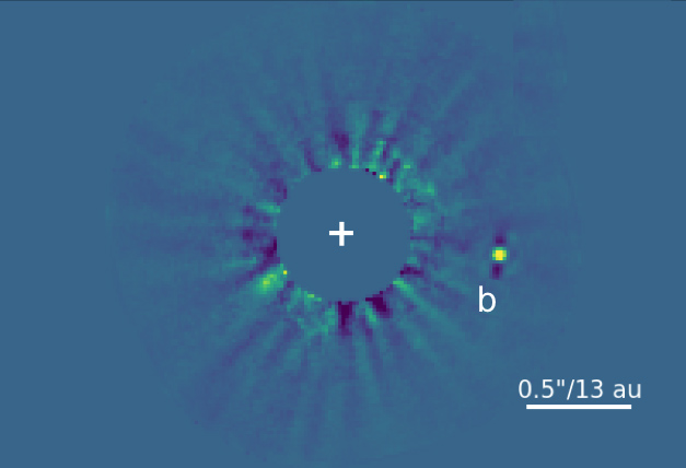 HD 33632 Abの直接撮像画像 HD 33632 Abの直接撮像画像