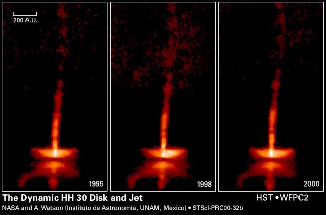 HH 30の円盤とジェット HH 30の円盤とジェット