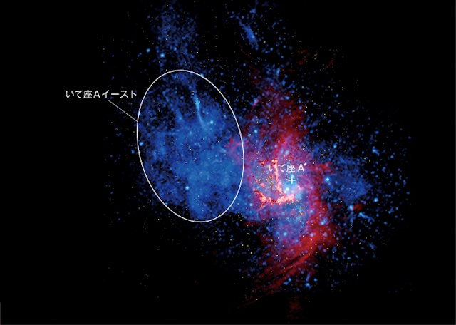 「いて座Aイースト」と「いて座A*」