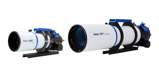 0F鏡筒と91F鏡筒 60F鏡筒と91F鏡筒