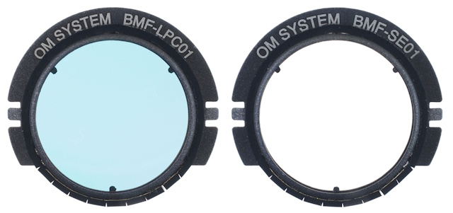 ボディーマウント光害カットフィルター「BMF-LPC01」とボディーマウントソフトフィルター「BMF-SE01」