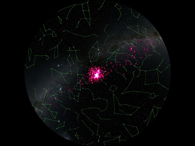 ヒヤデス星団に元々属していた数百個の星の広がり