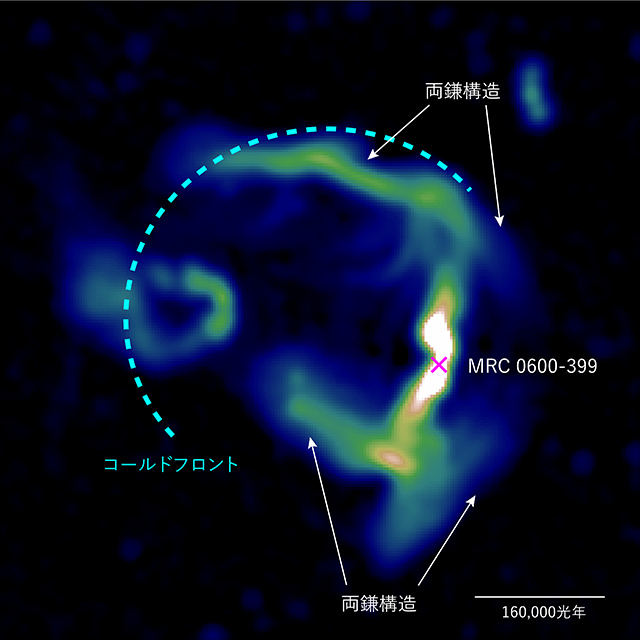 MRC 0600-399のジェット