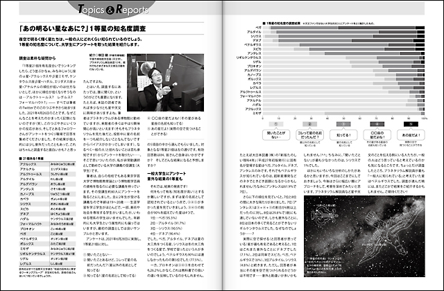 1等星の知名度調査