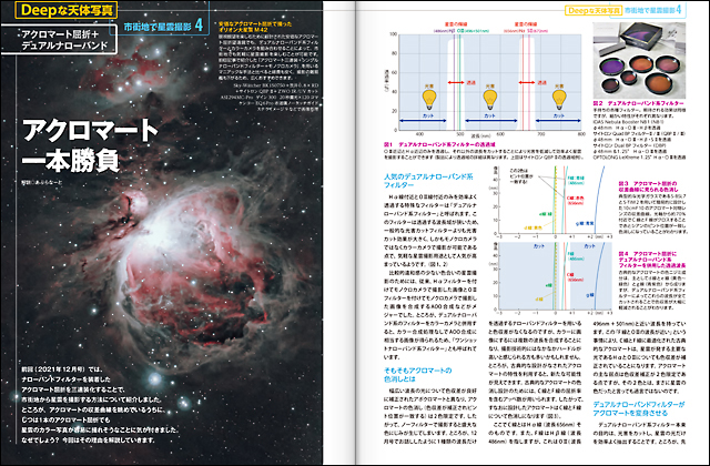 市街地で星雲撮影4