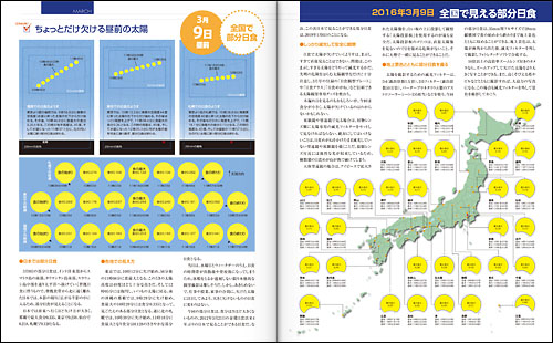 3月9日　全国で見える部分日食