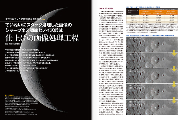 デジタルカメラで高精細な月を撮る4