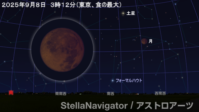 2025年9月8日の皆既月食