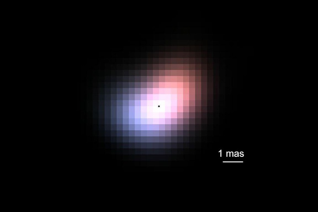 ゴメイサを取り巻くガス円盤