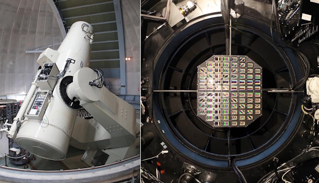 東京大学木曽観測所の105cmシュミット望遠鏡と「トモエゴゼン」の広視野動画カメラ