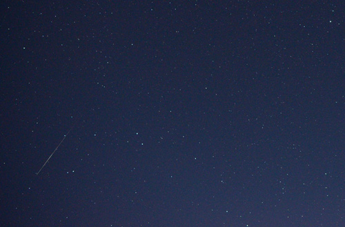 ほうおう座流星群の流星