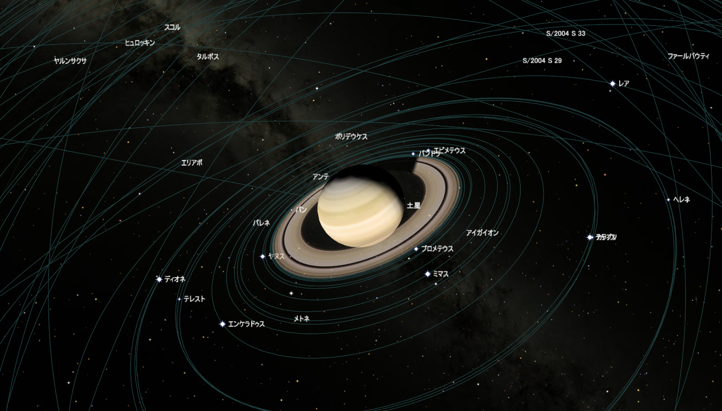 土星の衛星