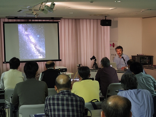 「星空写真入門」講座の様子 「星空写真入門」講座の様子