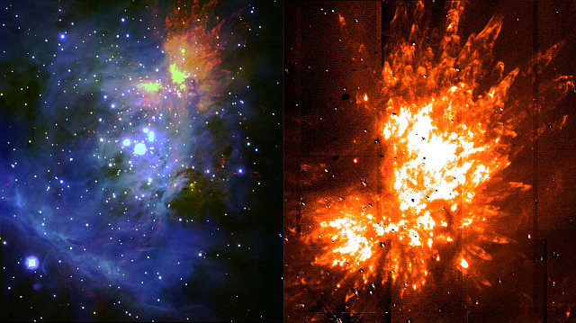 オリオン座大星雲とオリオンKL オリオン座大星雲とオリオンKL