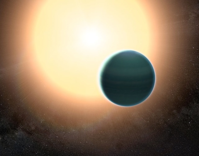 惑星系の想像図 惑星系の想像図