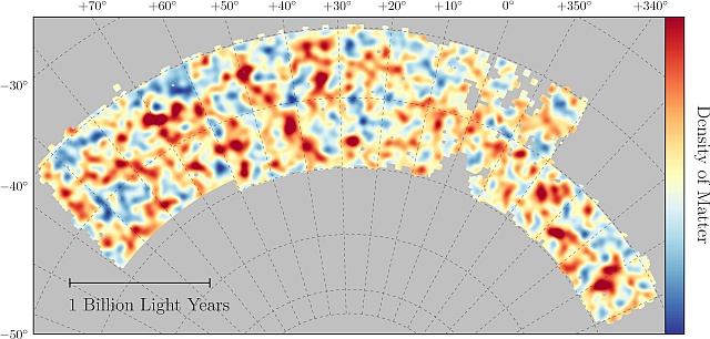ダークマターの分布図 ダークマターの分布図