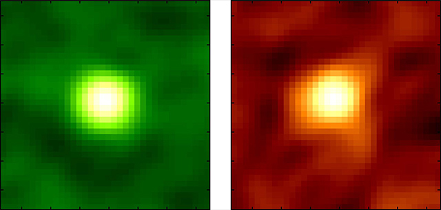 WISE1029に存在する一酸化炭素からの電波と塵からの電波 WISE1029に存在する一酸化炭素からの電波と塵からの電波