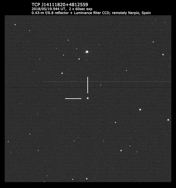 うしかい座の激変星 うしかい座の激変星