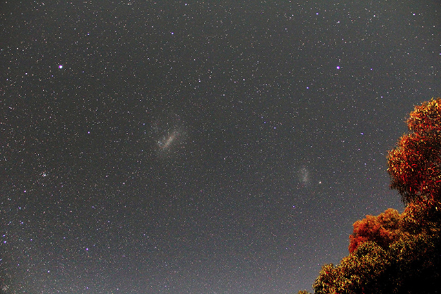 大小マゼラン雲 大小マゼラン雲
