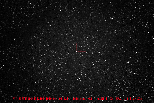 確認観測画像 確認観測画像