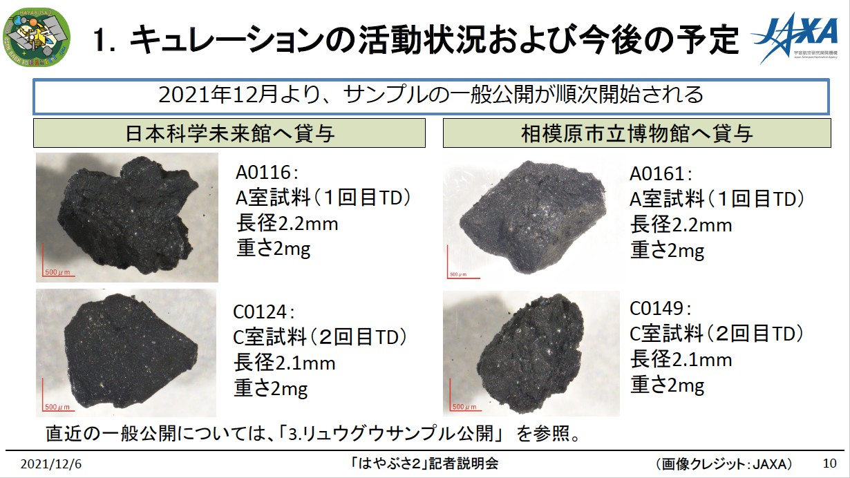 一般公開試料 一般公開試料