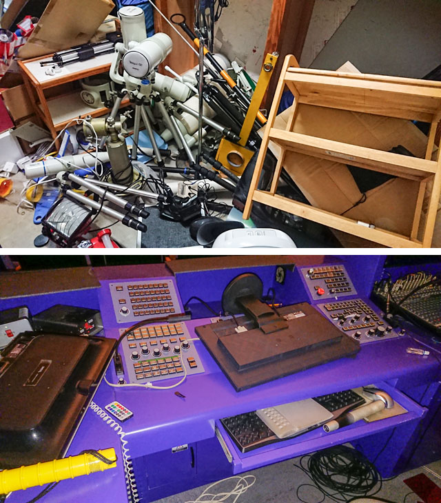 石川県柳田星の観察館「満天星」の被害状況 石川県柳田星の観察館「満天星」の被害状況