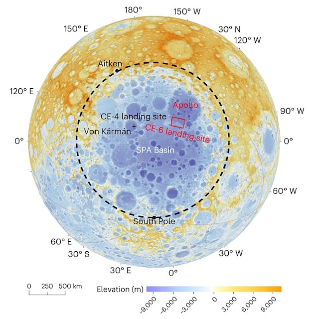 南極エイトケン盆地 南極エイトケン盆地