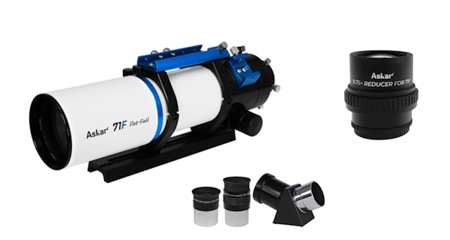 71F鏡筒と71F専用レデューサー 71F鏡筒と71F専用レデューサー