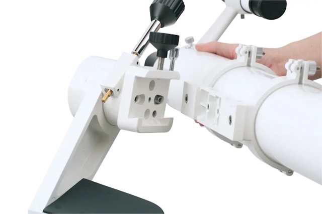 鏡筒をワンタッチで着脱できるプレートホルダー