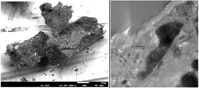 リュウグウ粒子とジャーフィシャー鉱