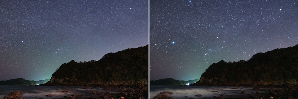 リア プロソフトンNo.100使用あり・なしの比較 リア プロソフトンNo.100使用あり・なしの比較