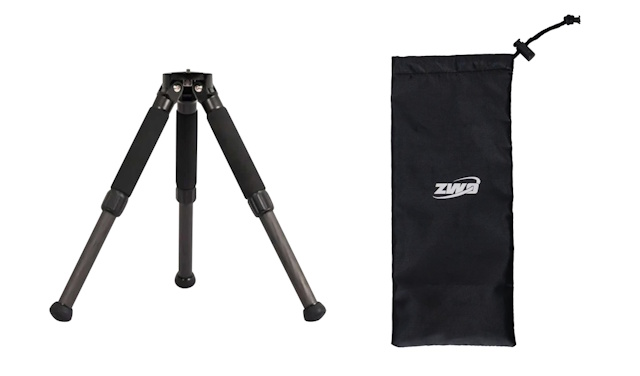 カーボン素材で強度と軽さを実現、付属の専用バッグ