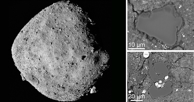 ベンヌ試料に含まれる鉱物