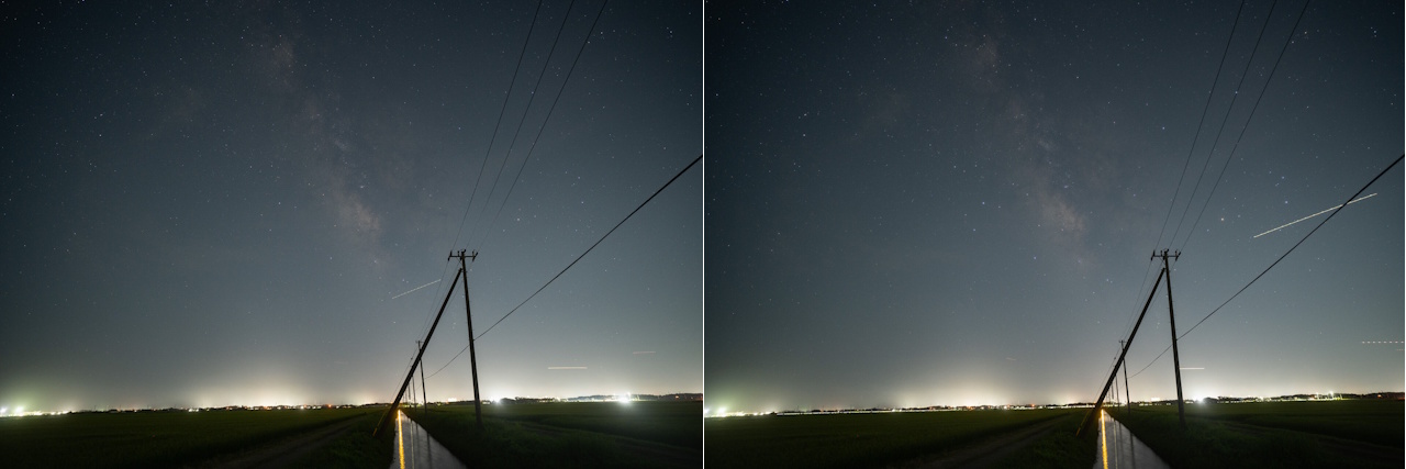 Anti-Fog スターリーナイト使用例 Anti-Fog スターリーナイト使用例