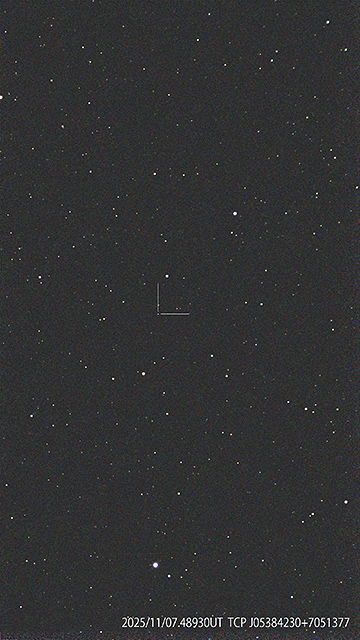 TCP J0538420+7051377 TCP J0538420+7051377