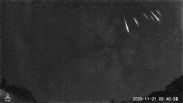 流星クラスター＠岡山県