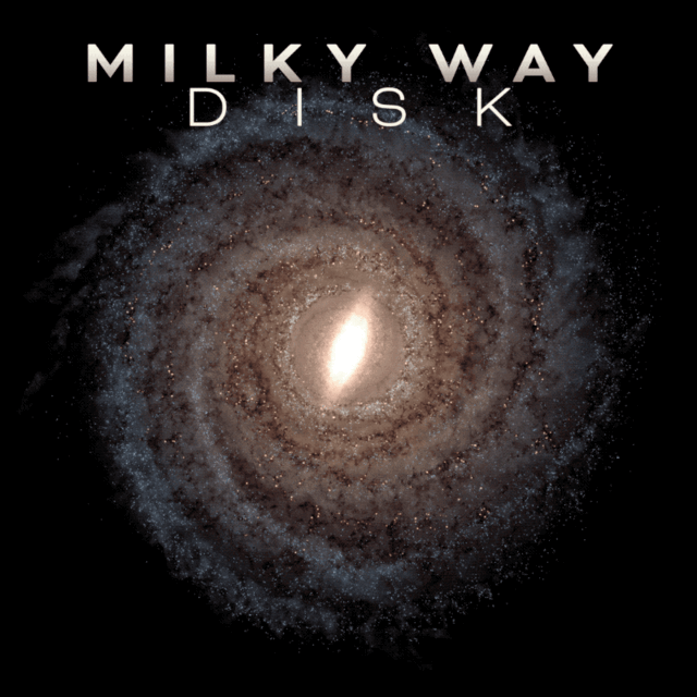 天の川銀河の想像図