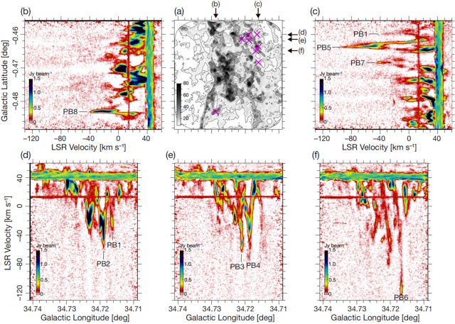 アルマ望遠鏡による電波画像 アルマ望遠鏡による電波画像