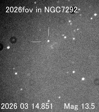 ペガスス座の新天体