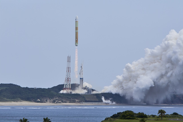 H3ロケット6号機の打ち上げ
