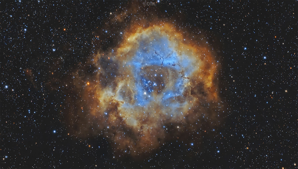 作例「ばら星雲(NGC 2237)」 作例「ばら星雲(NGC 2237)」