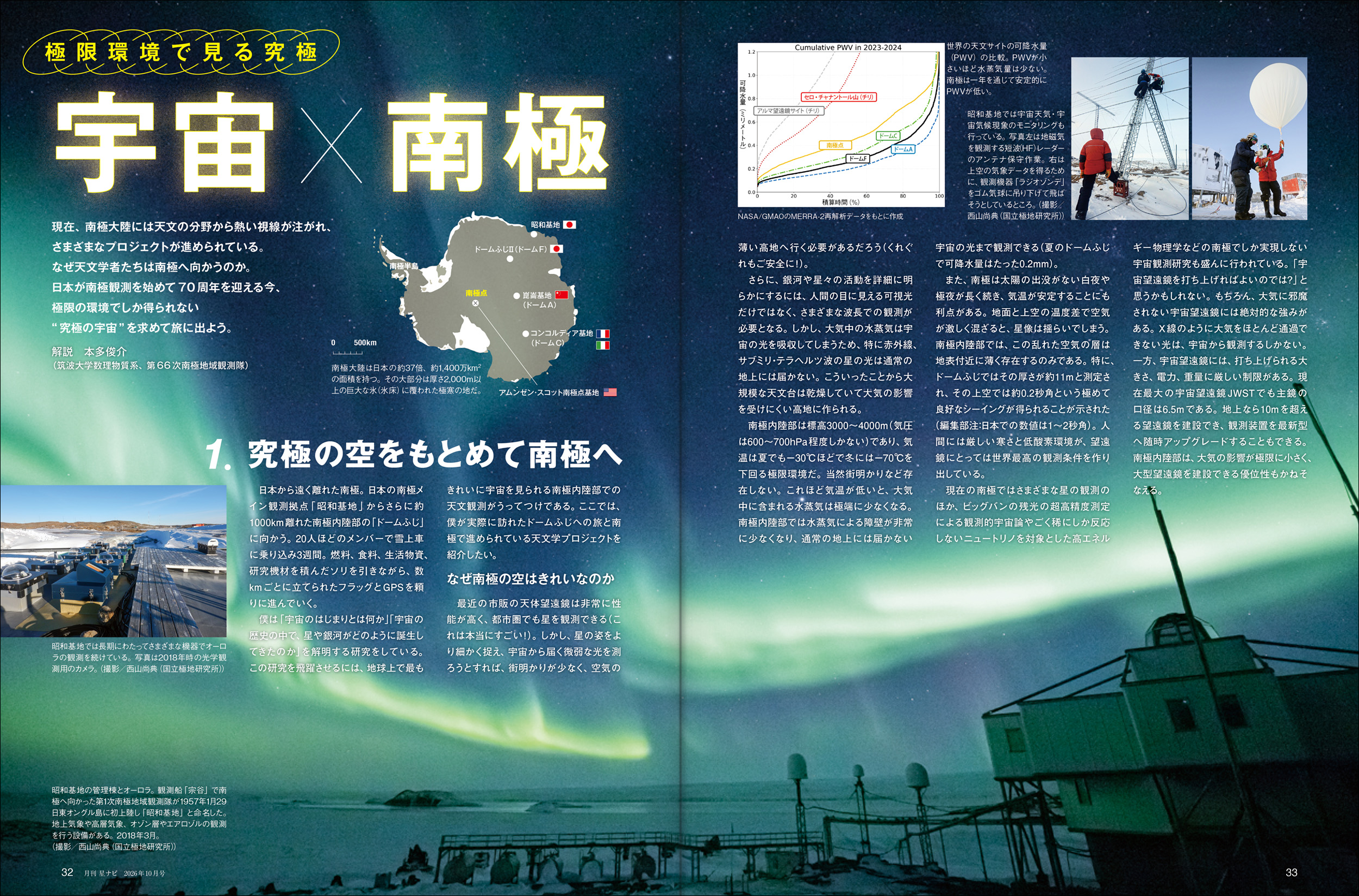 宇宙×南極 宇宙×南極