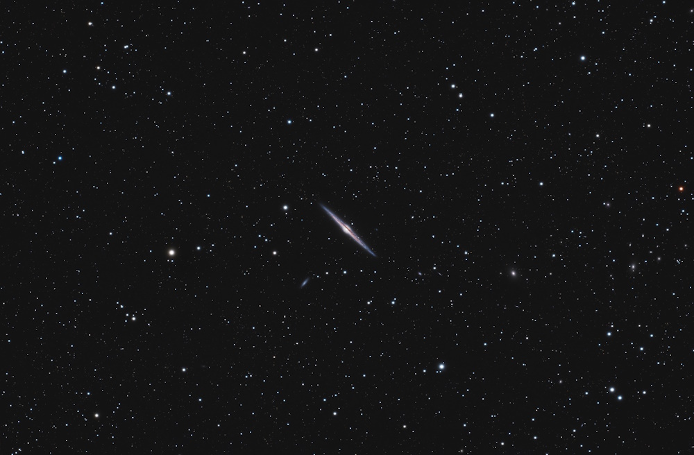 作例「NGC 4565」 作例「NGC 4565」