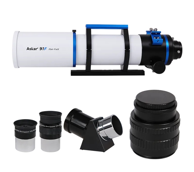 91F鏡筒と付属品