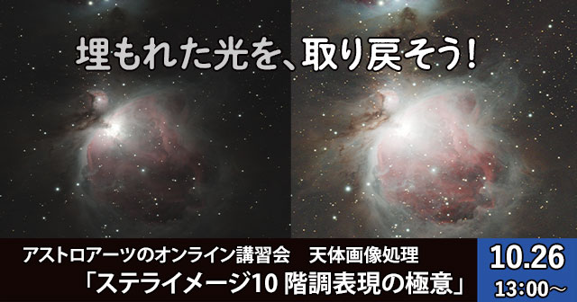 オンライン講習会「ステライメージ10 階調表現の極意」